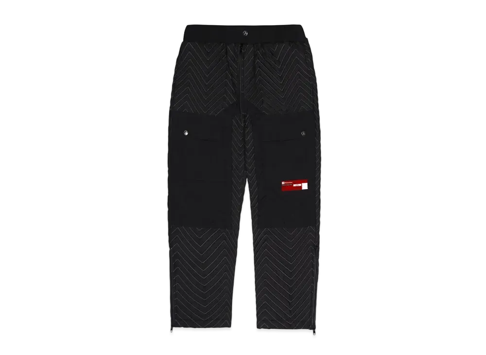 Richardson QUILTED BLANKET FLIGHT PANTS "Black"