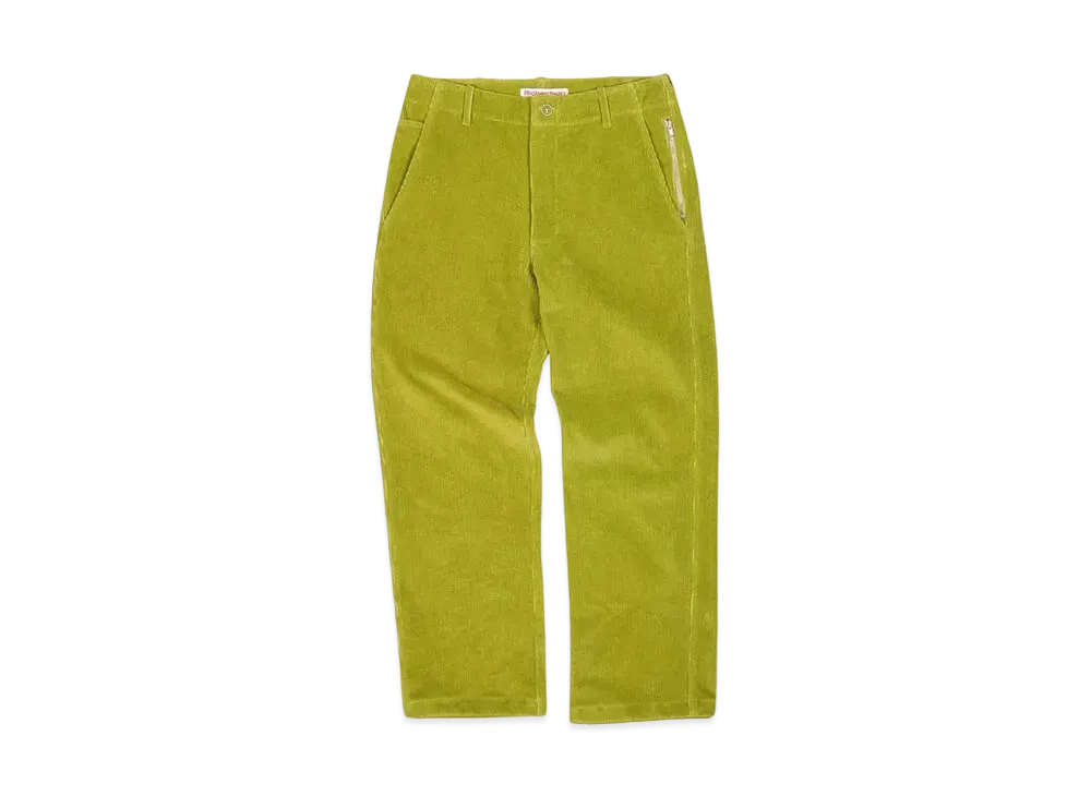リチャードソン コーデュロイ チノ "ライム"
