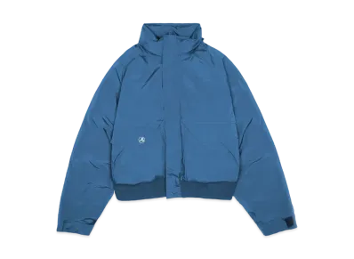 Richardson Cropped Down Jacket "Slate Blue"
