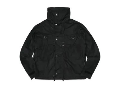 Richardson Waxed Cotton Cropped Parka "Black"