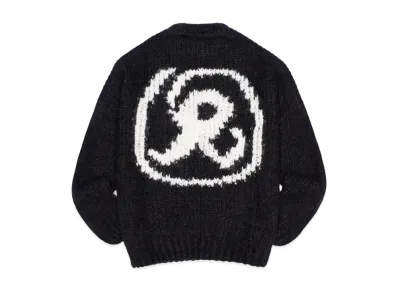 Richardson Glyph Mohair Knit Sweater "Black"