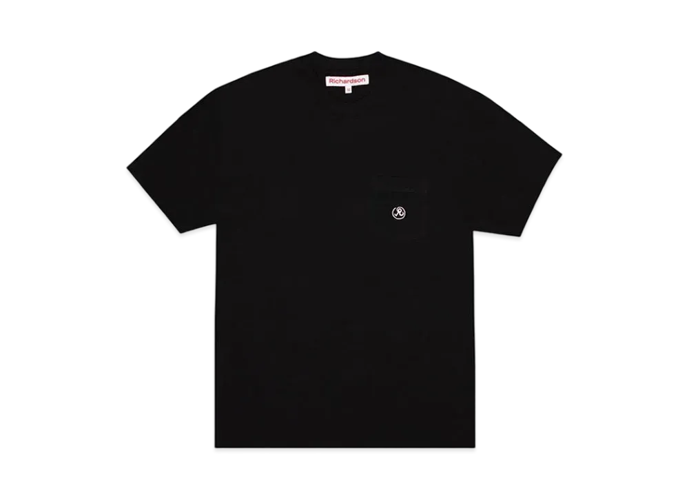 Richardson Pocket T-Shirt "Black"