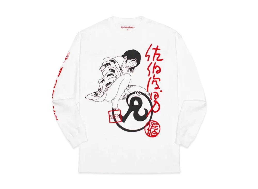 Richardson X Toshio Saeki Longsleeve "White"