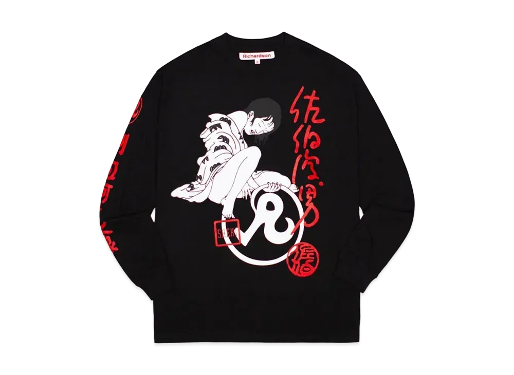 Richardson X Toshio Saeki Longsleeve "Black"