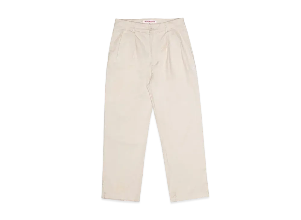 Richardson Pleated Chinos "Ecru"
