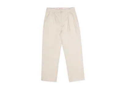 Richardson Pleated Chinos "Ecru"