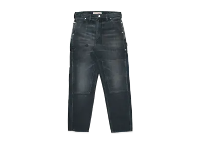 Richardson Distressed Duck Canvas Work Pants "Black"