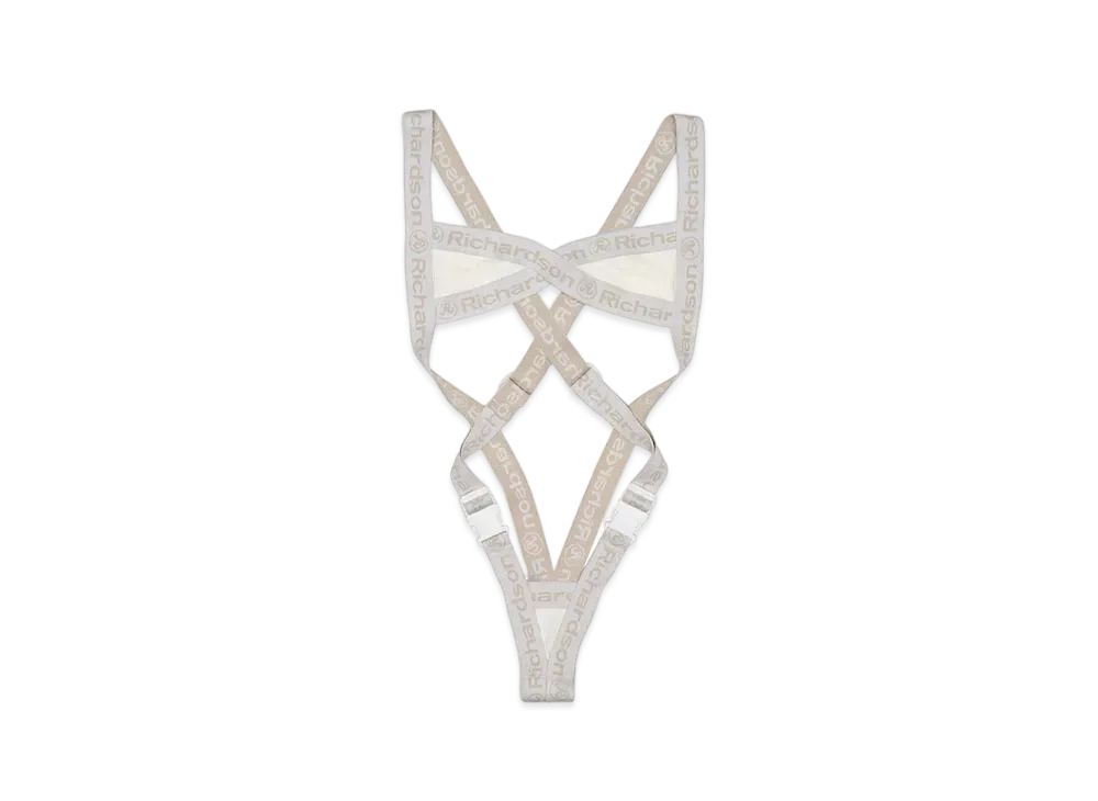 Richardson Elastic Swimsuit "White/Sand"