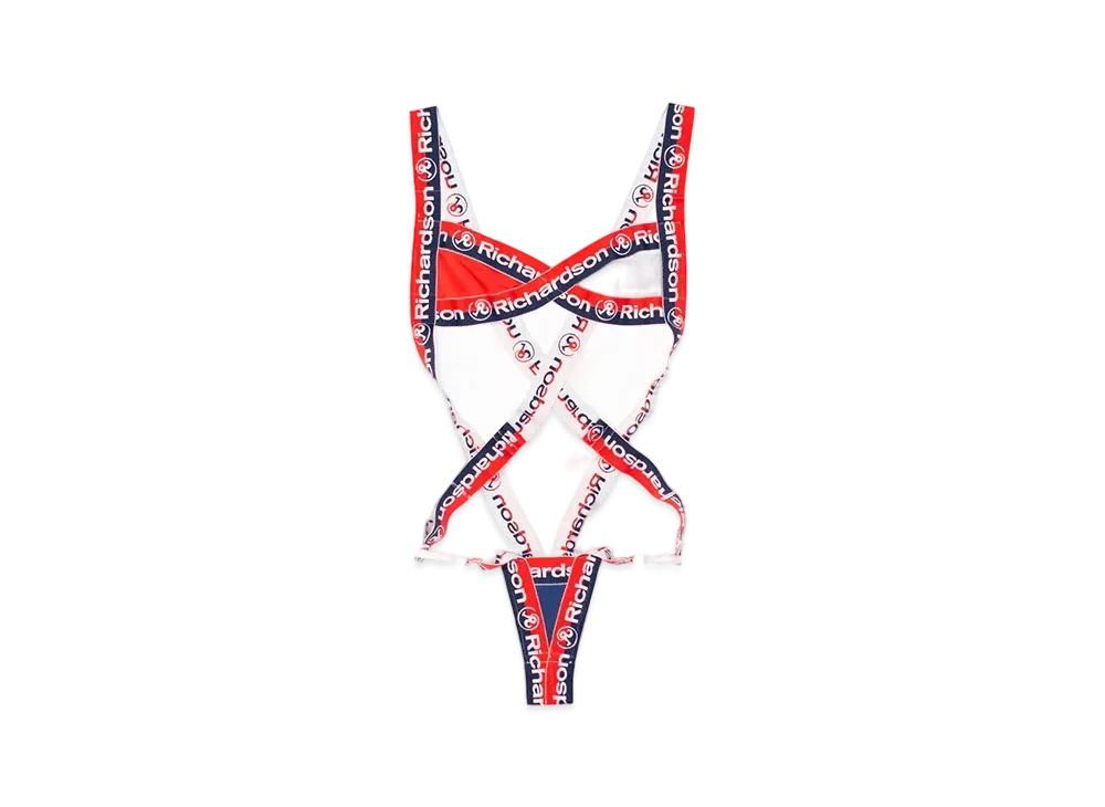 Richardson Elastic Swimsuit "Red/White/Blue"
