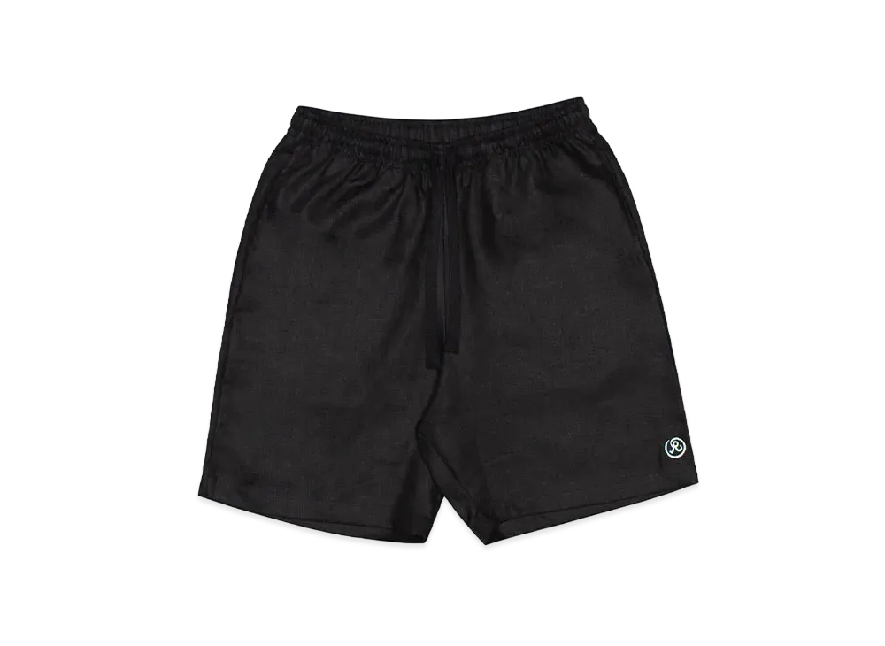 Richardson 5 Pocket Linen Shorts "Black"