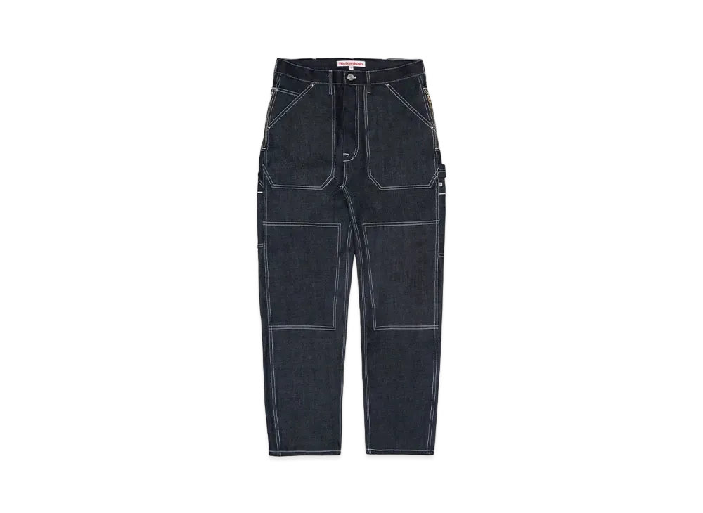 Richardson Contrast Stitch Denim Work Pants "Indigo"