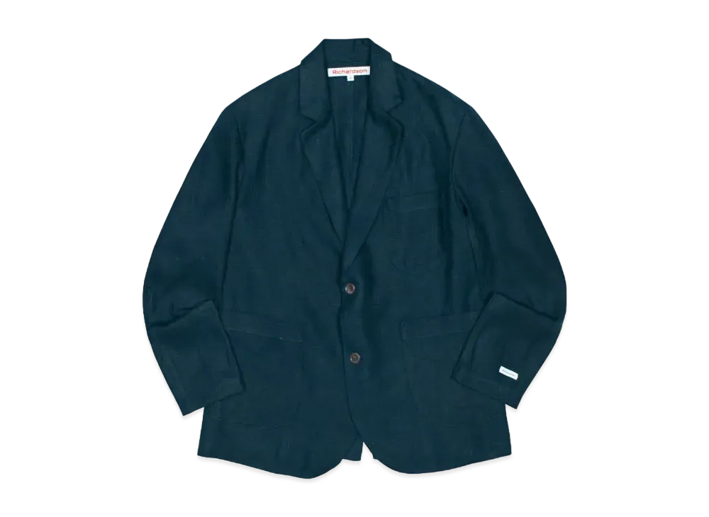 Richardson Linen Suit Jacket "Petrol Blue"