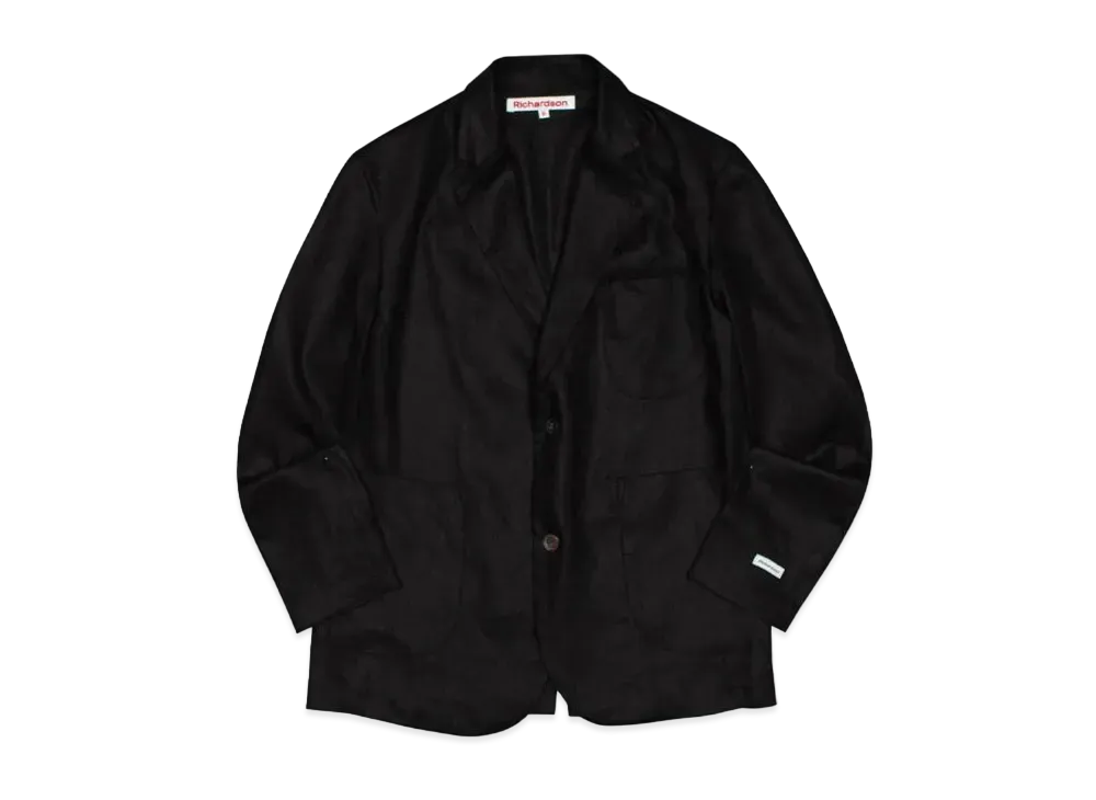 Richardson Linen Suit Jacket "Black"