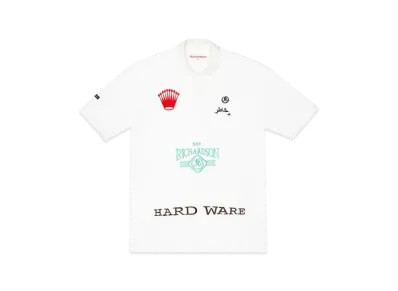 Richardson Hardware Embroidered Polo "White"
