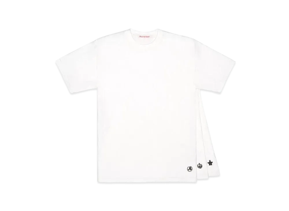Richardson 3-Pack T-Shirts "White"