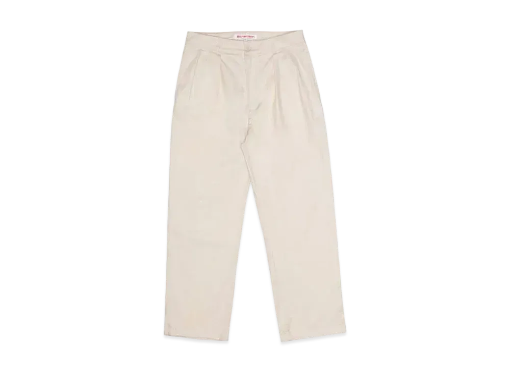 Richardson Pleated Chinos "Ecru"