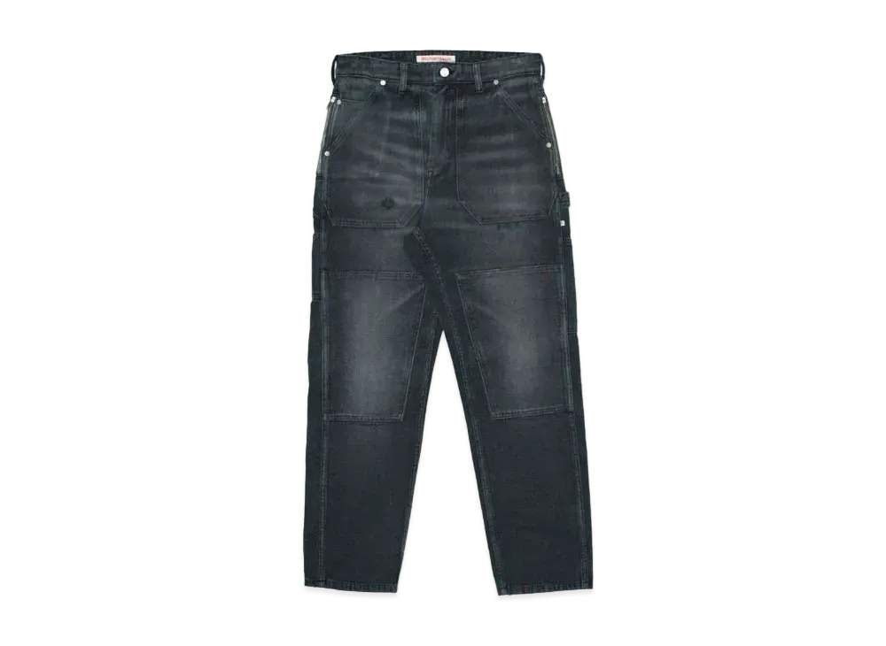 Richardson Distressed Duck Canvas Work Pants "Black"