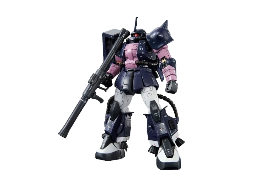 RG 1/144 MS-06R-1A 黒い三連星専用ザクIIのフィギュア・ゲーム機 RG 1/144 MS-06R-1A 黒い三連星専用ザクIIのフィギュア・ゲーム機