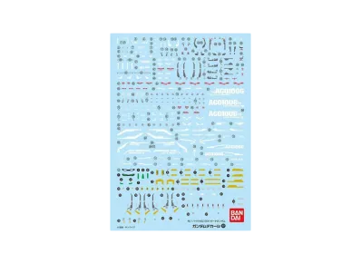 Gundam Decal No.101 RG 1/144 Zeta Gundam