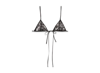 PRADA Women's Lace Bra "Black"