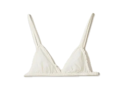 MIU MIU Muslin Bra "Ivory"
