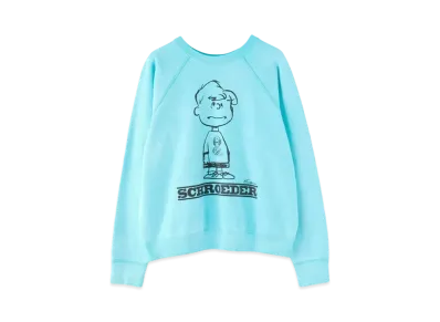 RHC Ron Herman x PEANUTS Schroeder Sweat Shirt "Blue"