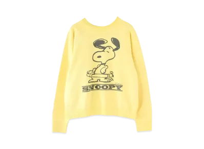 RHC Ron Herman x PEANUTS Snoopy Sweat Shirt "Yellow"