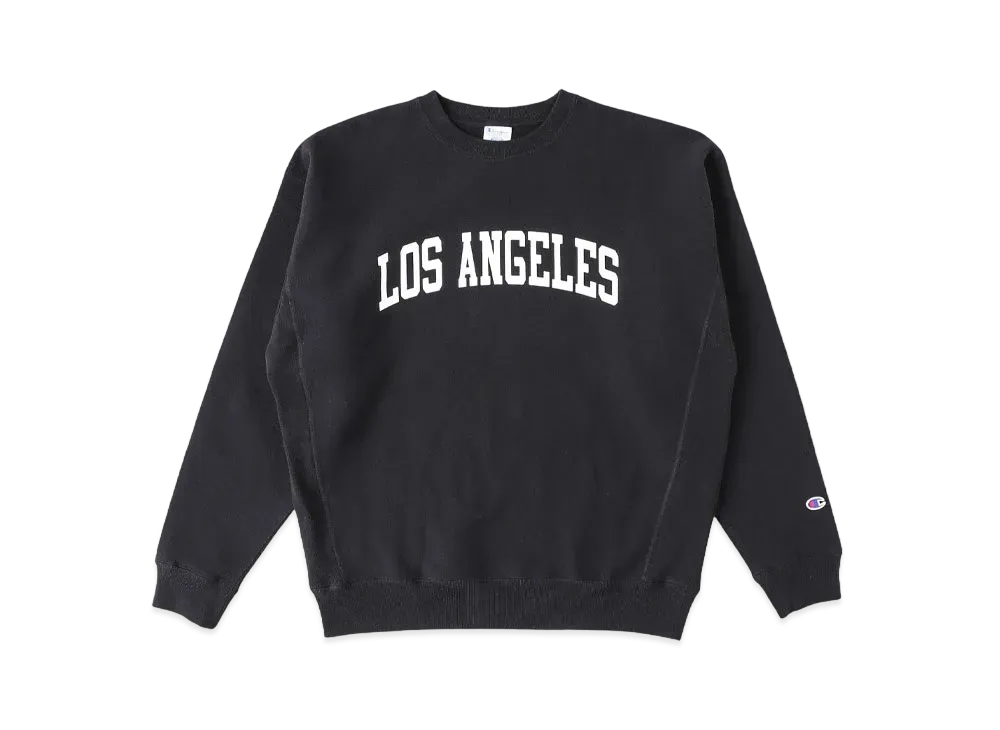 RHC Ron Herman x Champion Reverse Weave Sweat Pullover "Black"