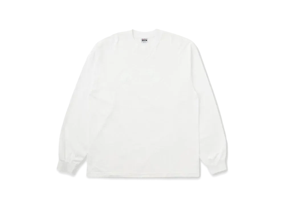 RHC Ron Herman x FUCT Logo Long Sleeve Tee "White"