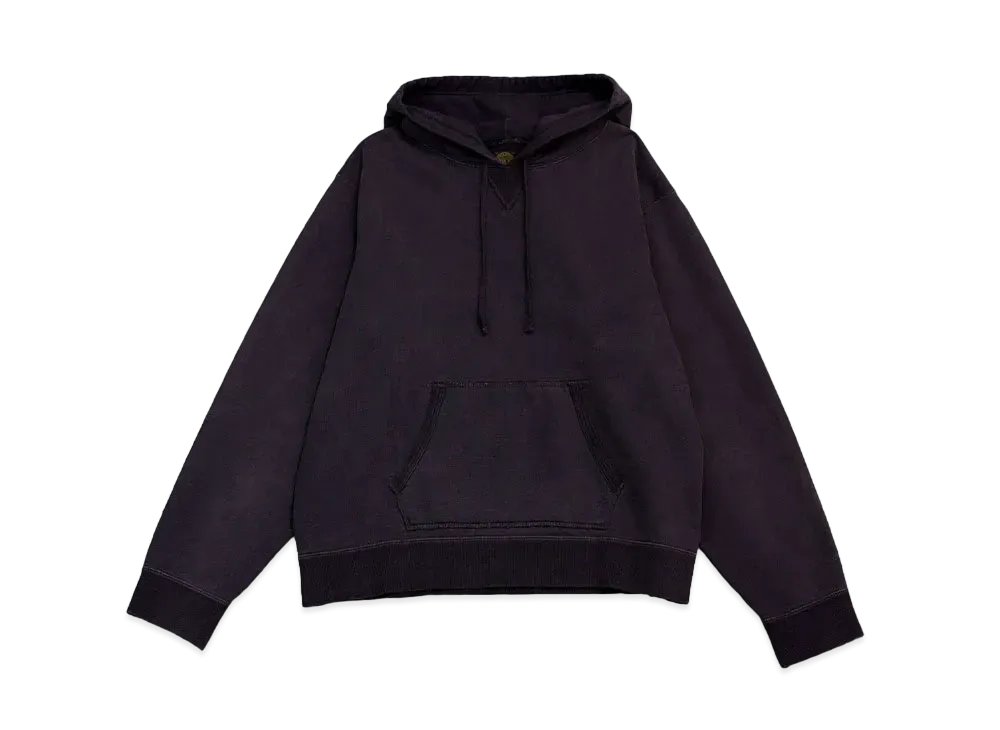 Ron Herman x Double RL Black Garment Dye Sweat Pullover Hoodie "Black"