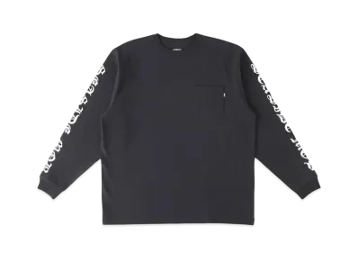 RHC Ron Herman x SEASIDE MOB Print Long Sleeve Tee "Black"