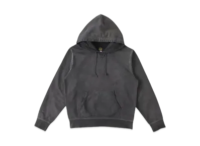 Double RL for Ron Herman Black Garment Dyed Sweat Hoodie "Black"