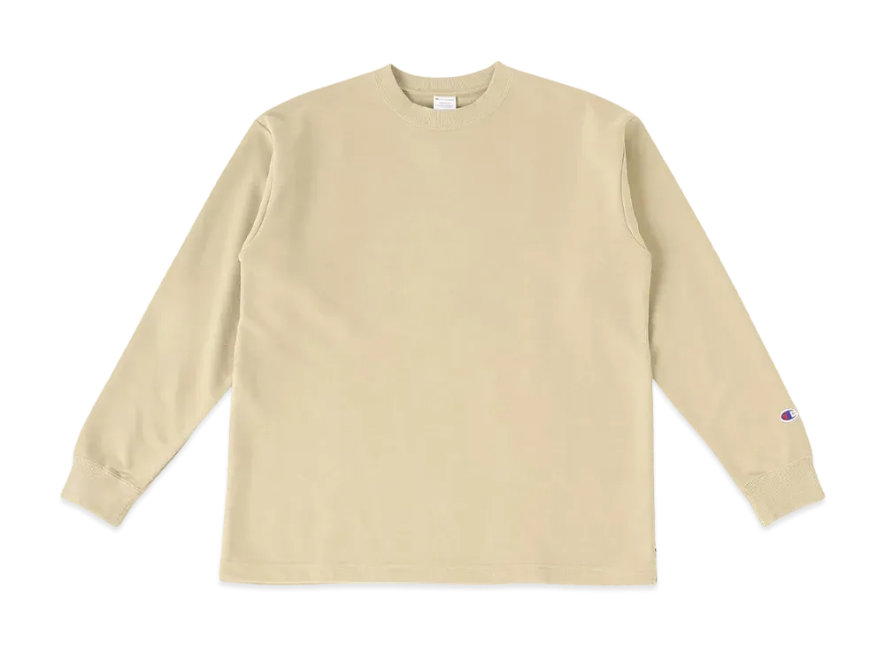 Champion for RHC Ron Herman Long Sleeve Tee "Beige"