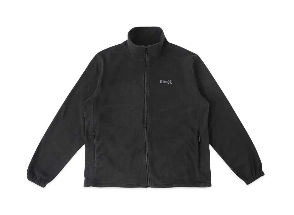 RHC Ron Herman x Hurley Phantom Micro Fleece Zip Jacket "Black"