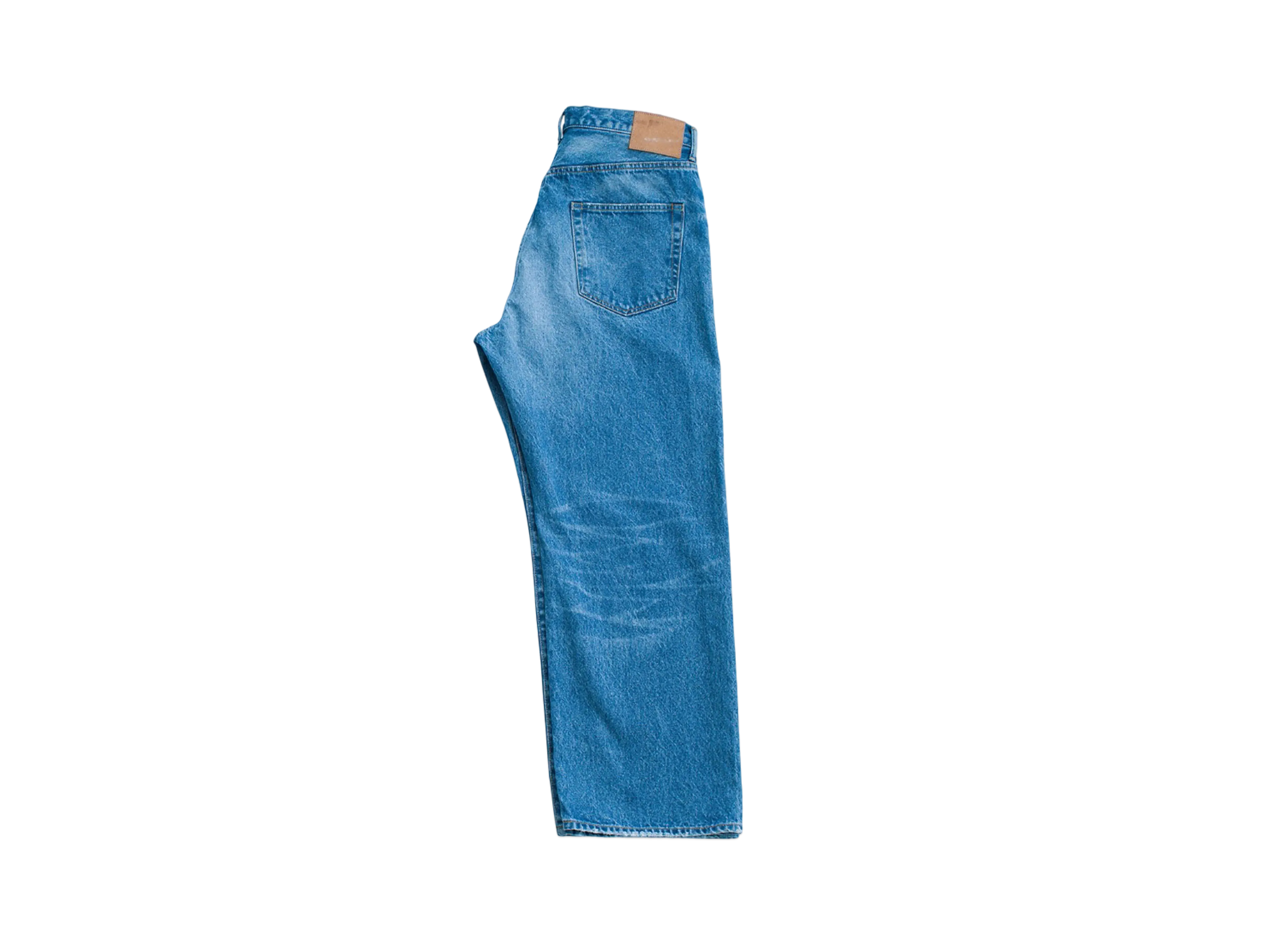 Ron Herman Recycled Cotton Used Wide Denim Pants "Blue"