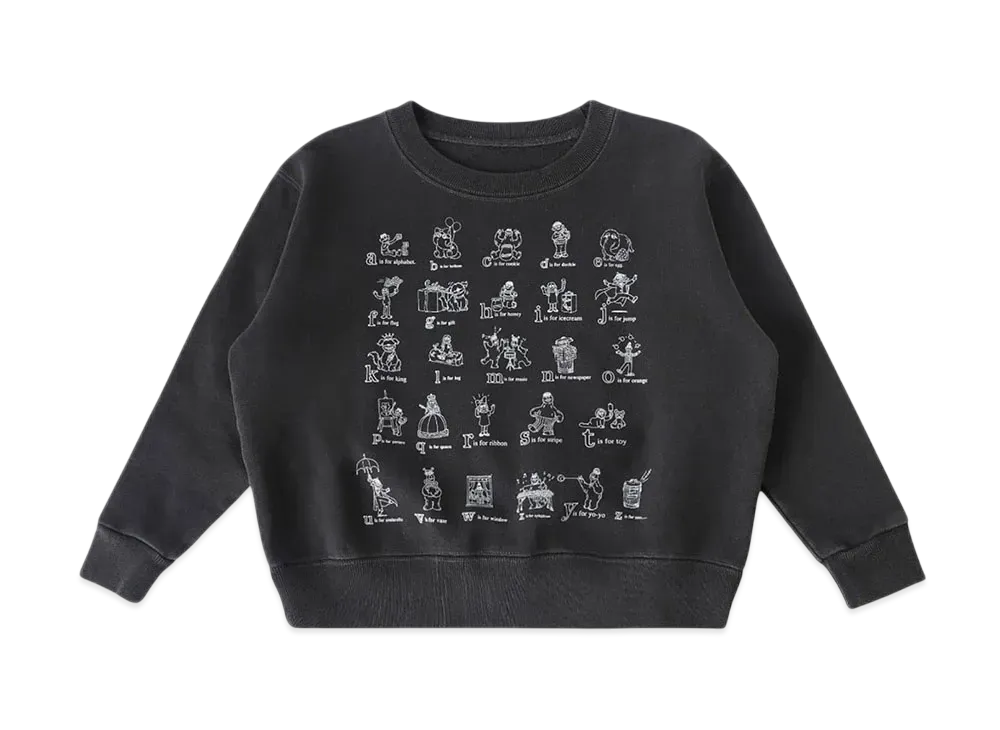 RHC Ron Herman x Sesame Street Sweat Shirt (Charcoal Gray/120-150cm) "Charcoal Gray"