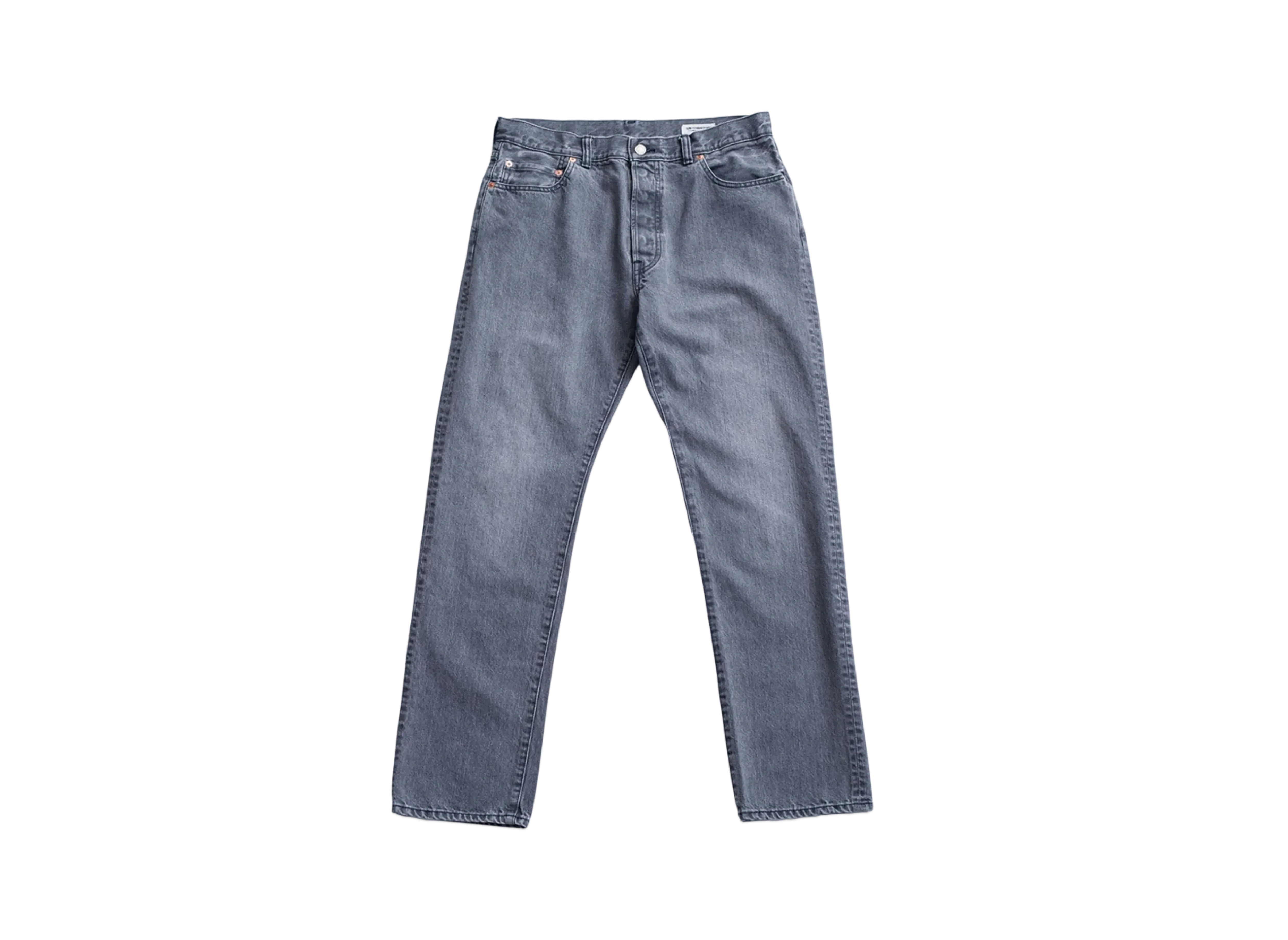 RHC Ron Herman Black Slim Straight Denim "Gray"