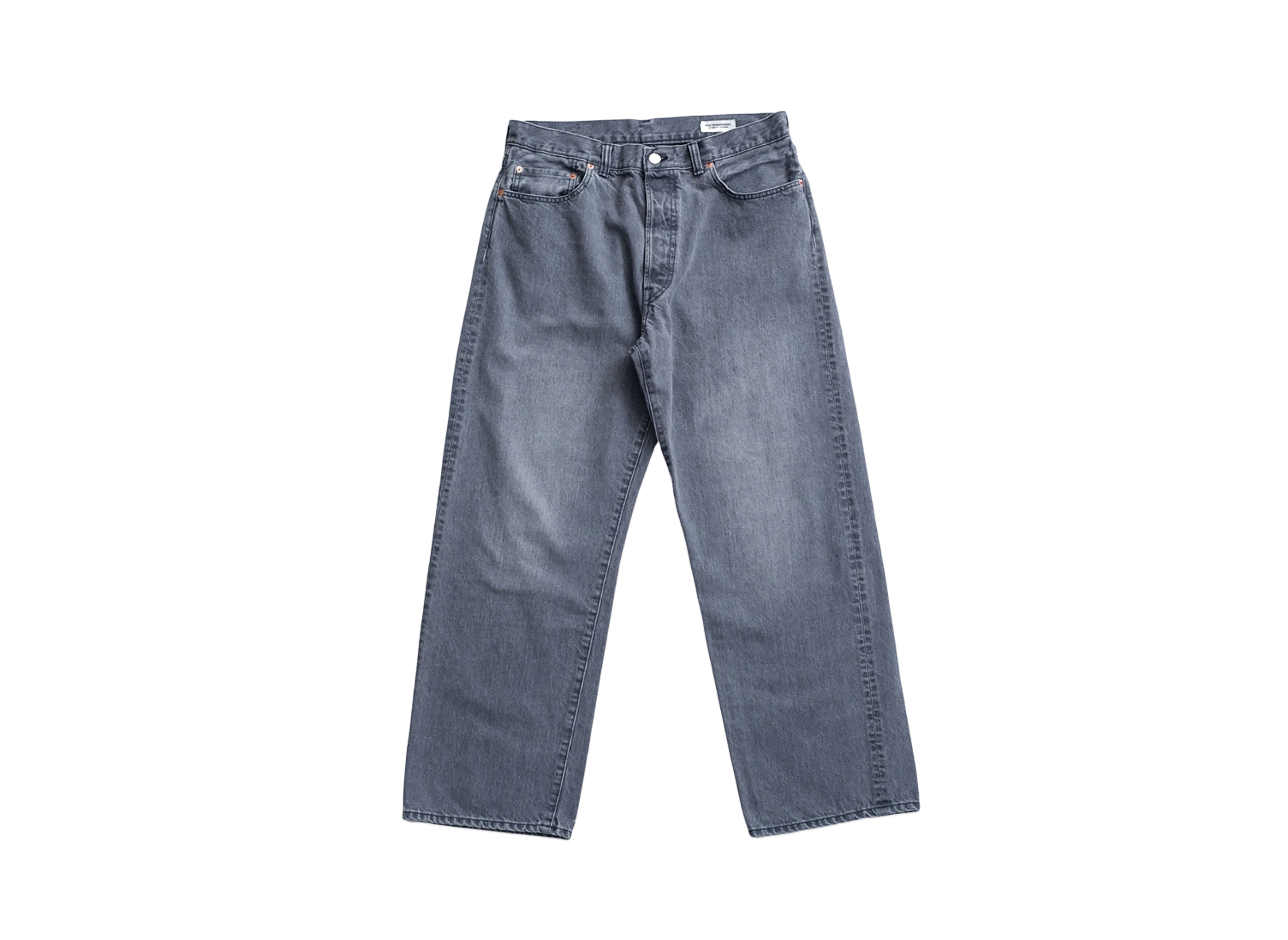 RHC Ron Herman Black Wide Denim "Gray"