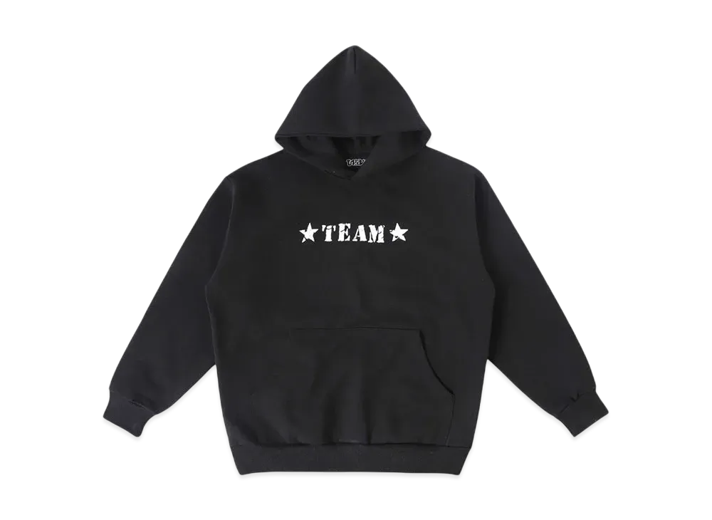 RHC Ron Herman x Team Graphic Sweat Hoodie No2 Sweatshirt "Black"