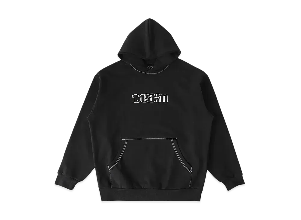 RHC Ron Herman x Team Graphic Sweat Hoodie No3 Sweatshirt "Black"