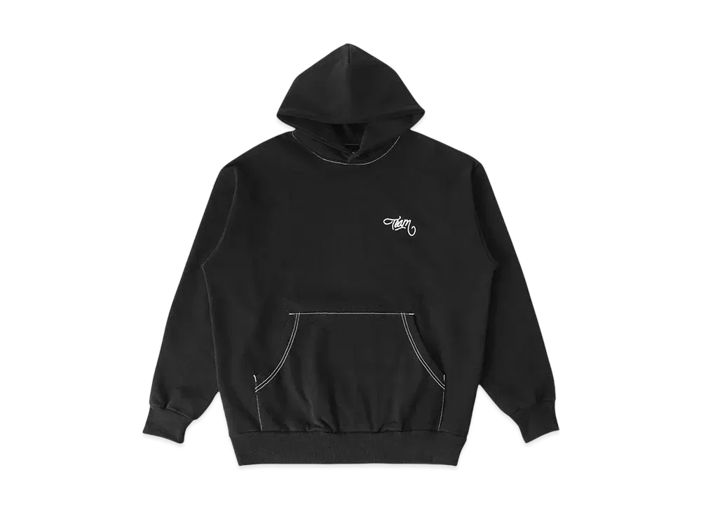 RHC Ron Herman x Team Graphic Sweat Hoodie No5 Sweatshirt "Black"