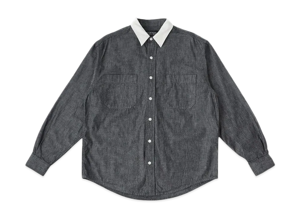RHC Ron Herman x Team Elbow Patch Shirt "Black"