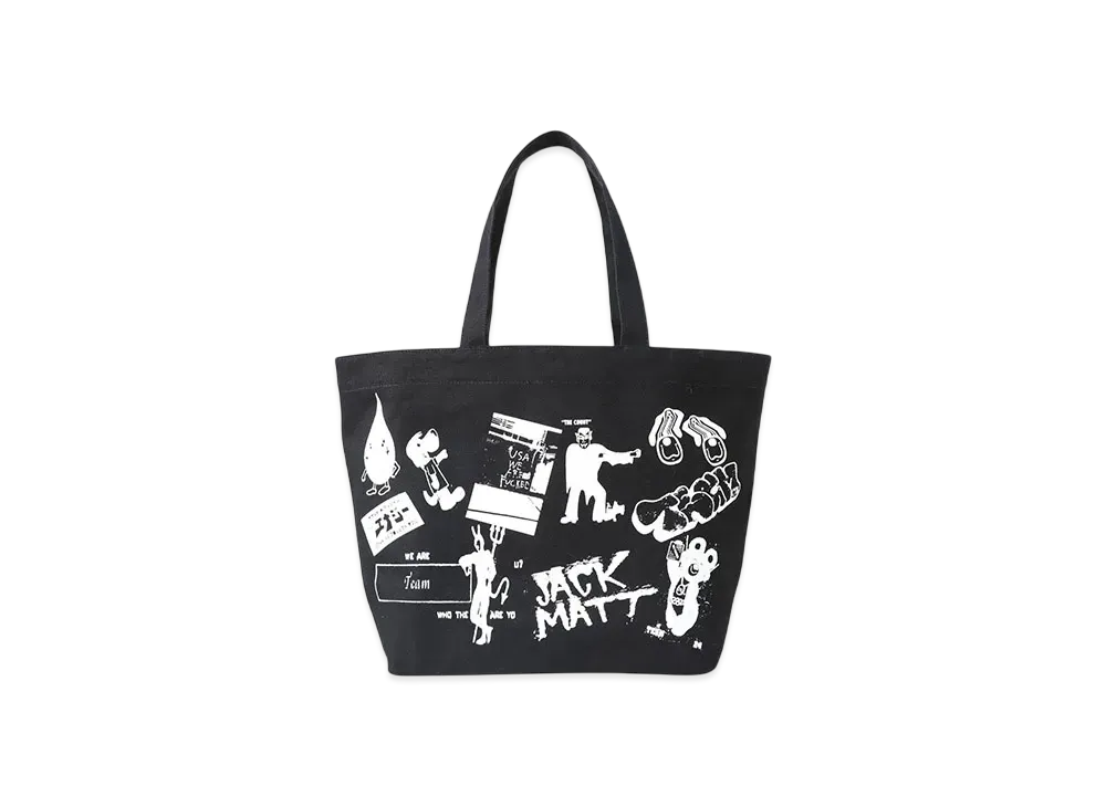 RHC Ron Herman x Team Graphic Tote Bag Bag "Black"