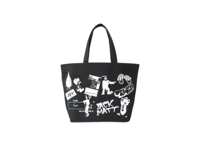 RHC Ron Herman x Team Graphic Tote Bag Bag "Black"