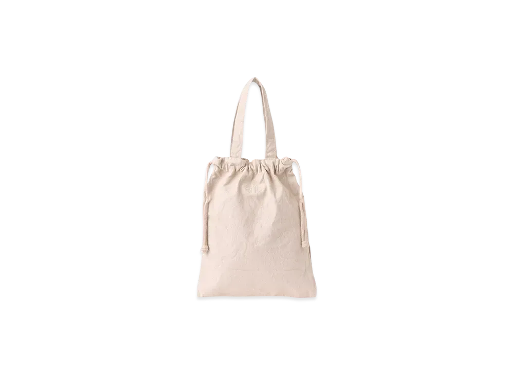 RHC Ron Herman 2 Way Drawstring Tote Bag (M) "Light Beige"