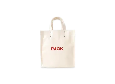 RHC Ron Herman x Tembea For I'm OK Paper Tote Small "White"