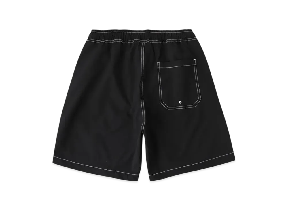 Ron Herman x TEAM Embroidered Logo Shorts "Black"