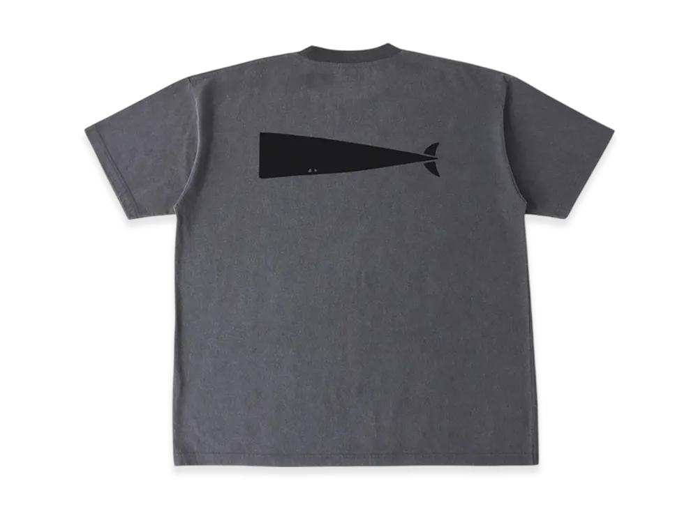 Ron Herman x DESCENDANT Cachalot Pigment Dye Tee "Black"