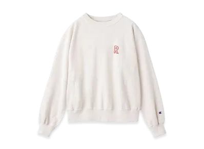 RHC Ron Herman x Champion Crewneck Sweatshirt "Light Gray"