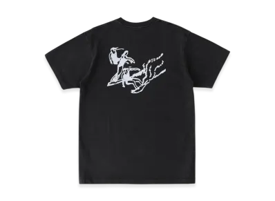 RHC Ron Herman x Champion Surf Drawing Tee No.1 "Black"